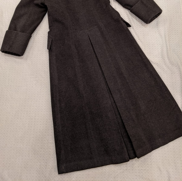 Christian Dior Grey Wool Coat - Picture 4 of 8